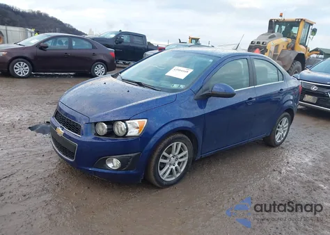 2013 Chevrolet Sonic Lt Auto from USA, damaged, VIN 1G1JC5SG2D4249491